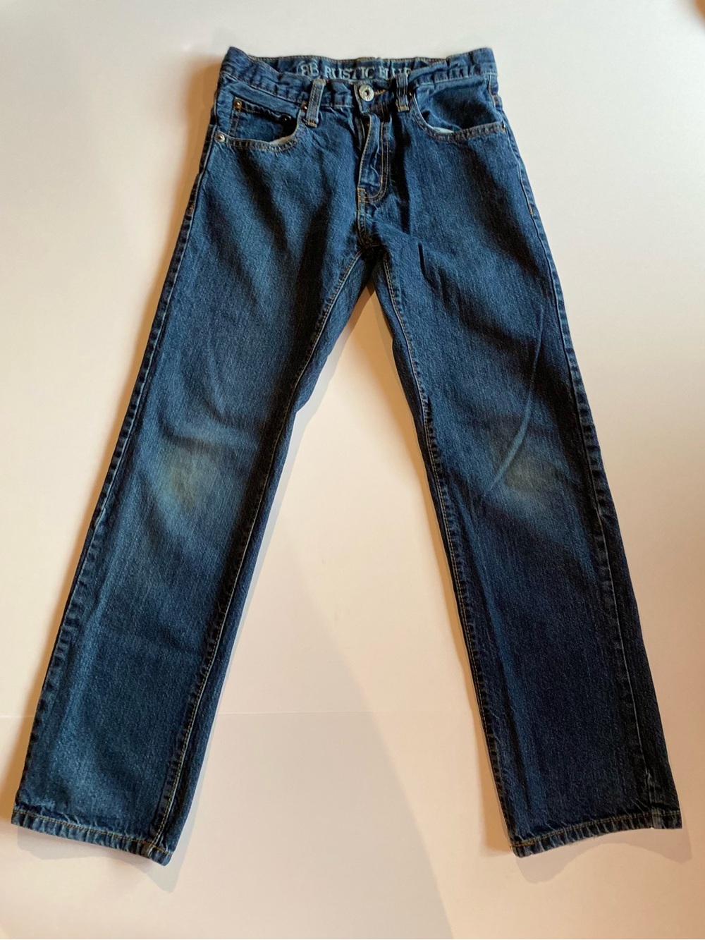 Boys Dark Blue Denim Jeans